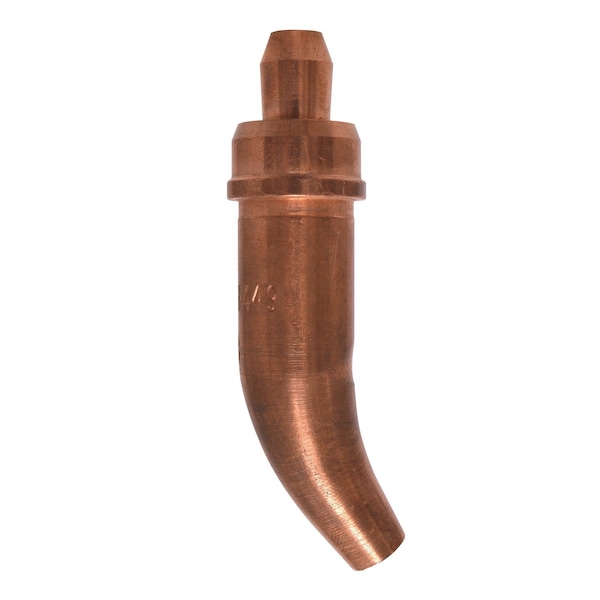 Cutting Tip, No 2 Tip, Acetylene Gas, 1 to 1-1/2 in D Cutting, Steel